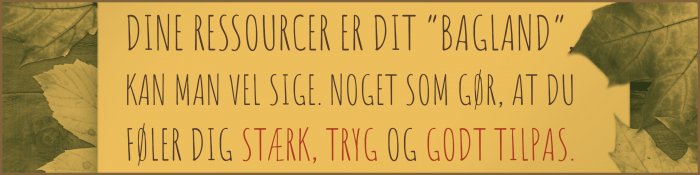 angst og ressourcer