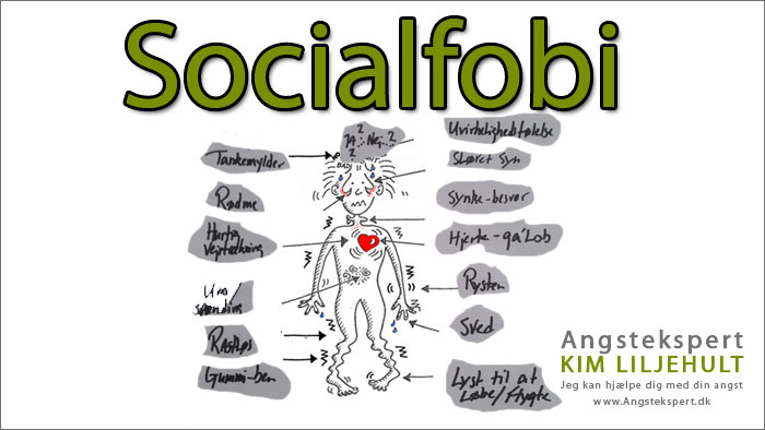 Socialfobi - socialangst kan være en meget smertelig angst tilstand